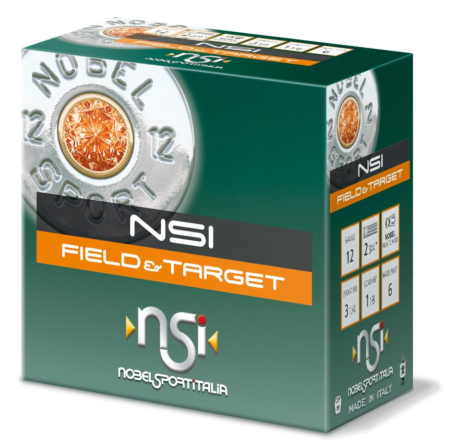 Nobelsport Nobel Sport Field & Target Shotshells 12 ga 2-3/4in 1-1/8 oz 1255 fps Size 8