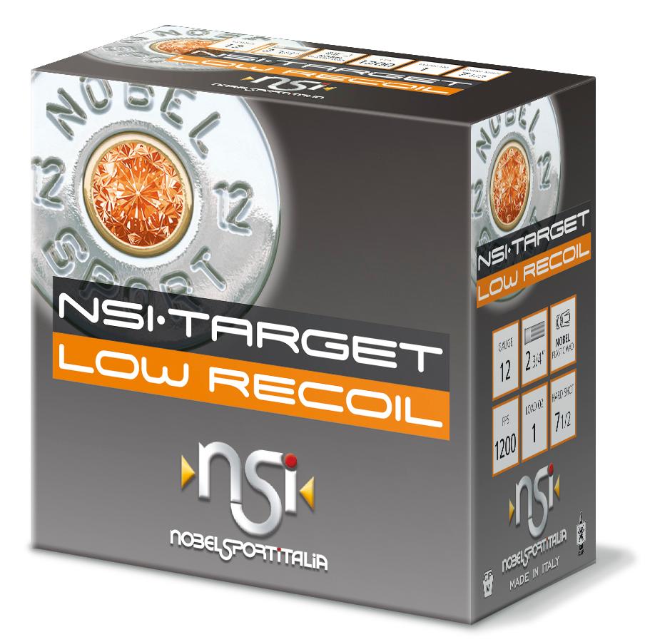 Nobelsport Noble Sport Target Low Recoil Shotshells 12 ga 2-3/4in 1 oz 1200 fps Size 8