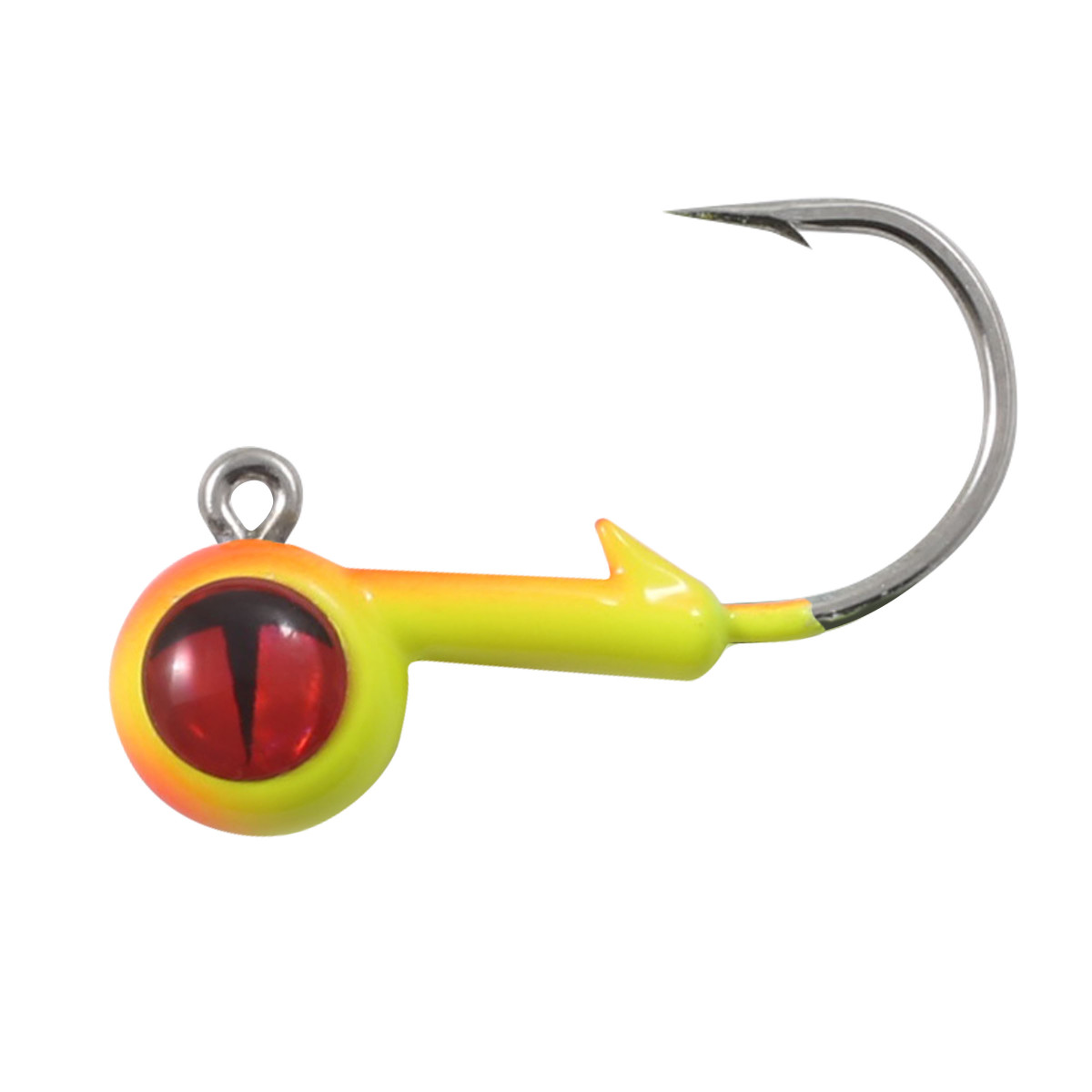 Northland Fishing Tackle: Fire-Ball Jig head 1/4oz UV Moonlight Glo