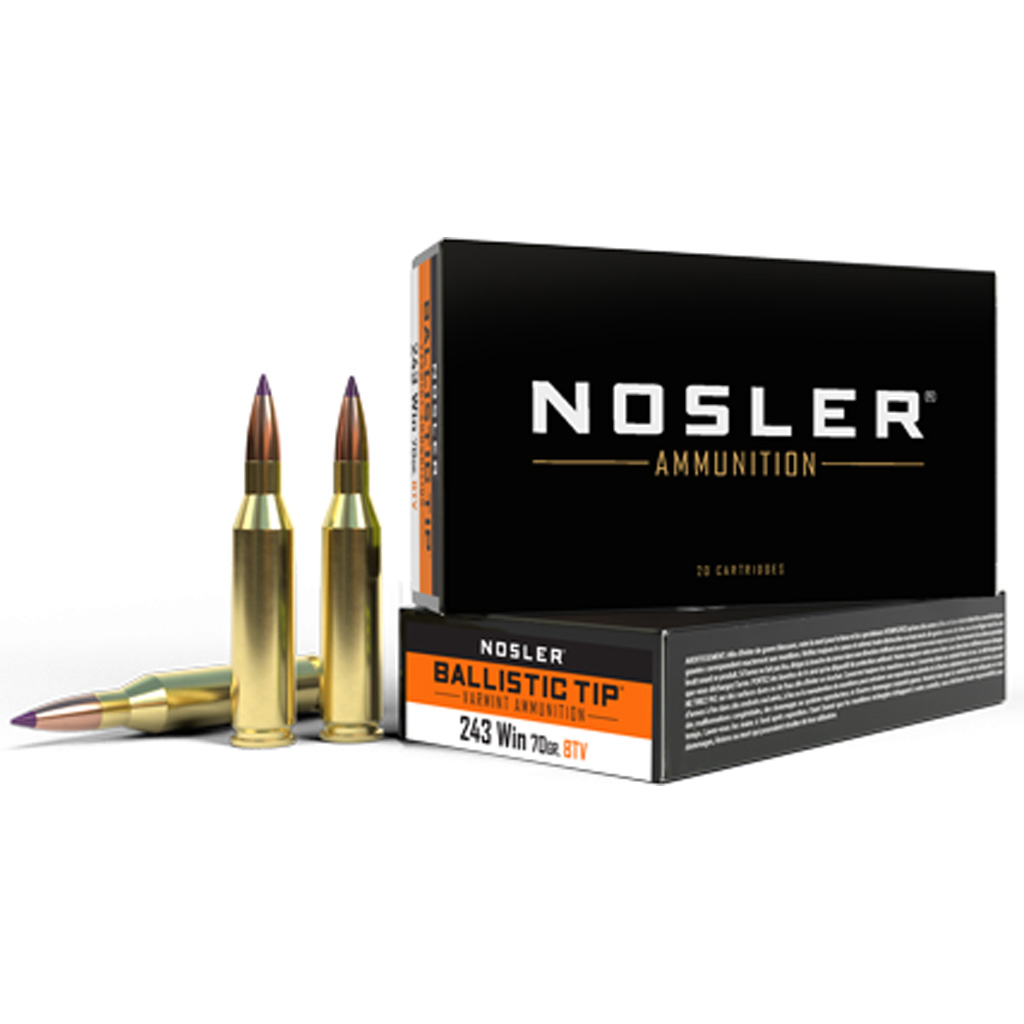 Nosler Ballistic Tip Rifle Ammunition 1102365