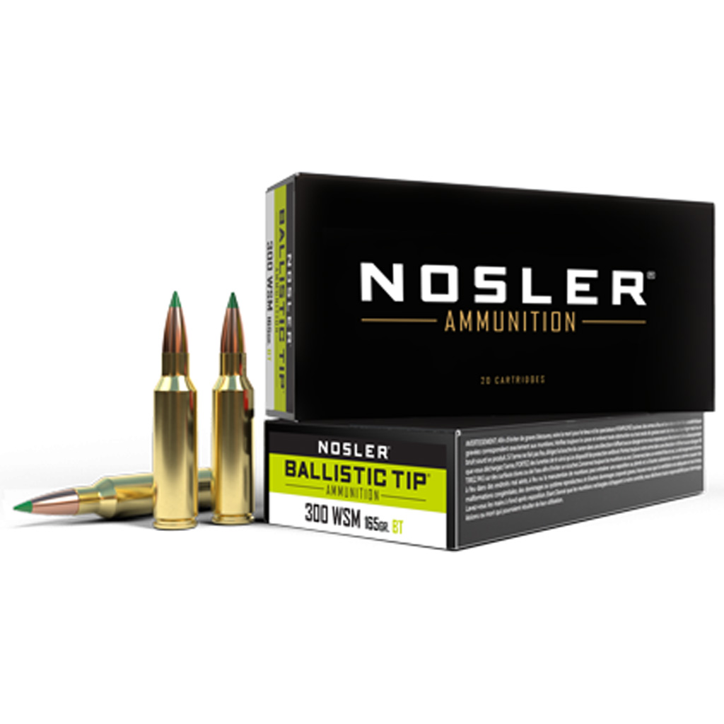 Nosler Ballistic Tip Rifle Ammunition