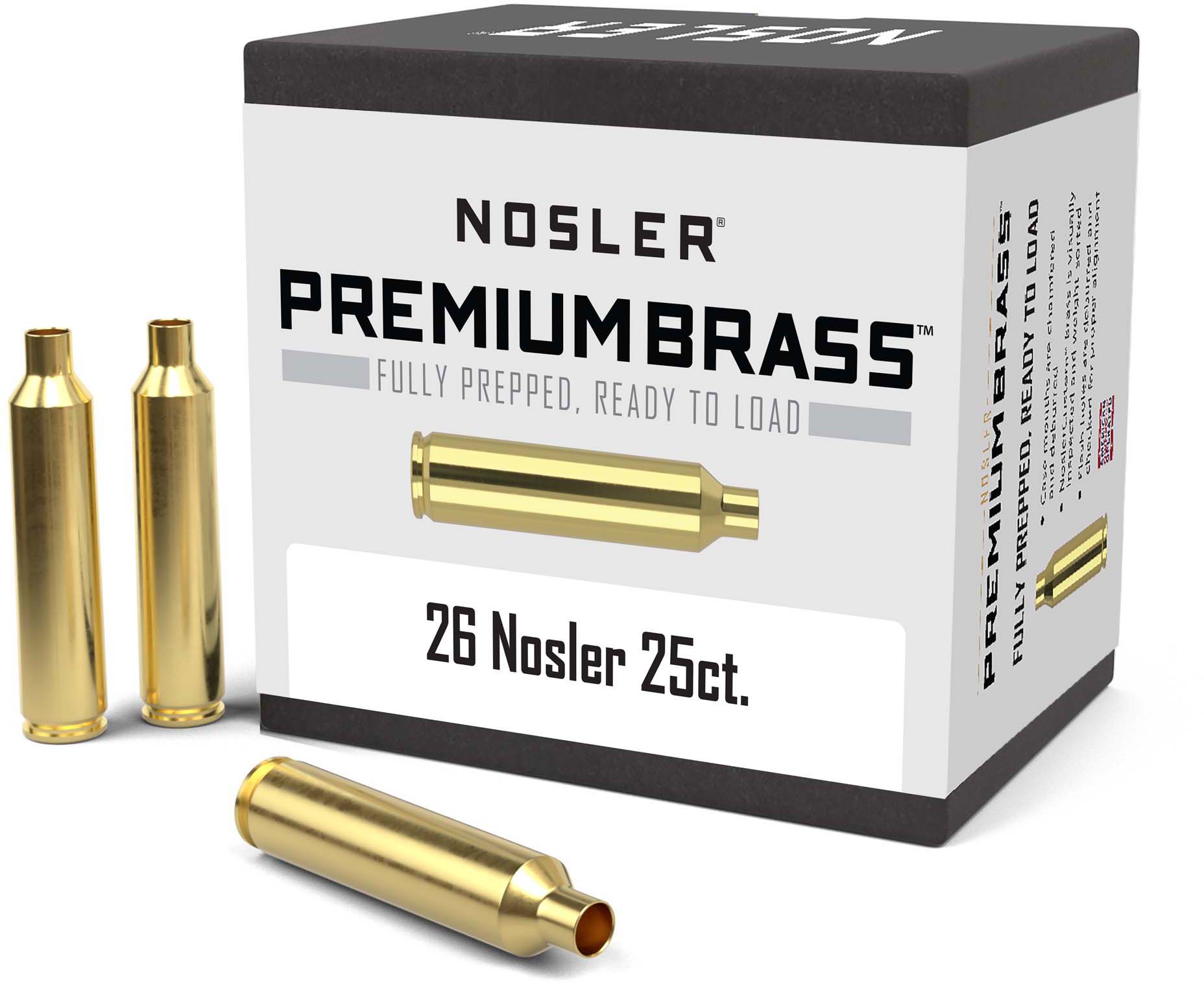 26 Nosler Rifle Cartridge