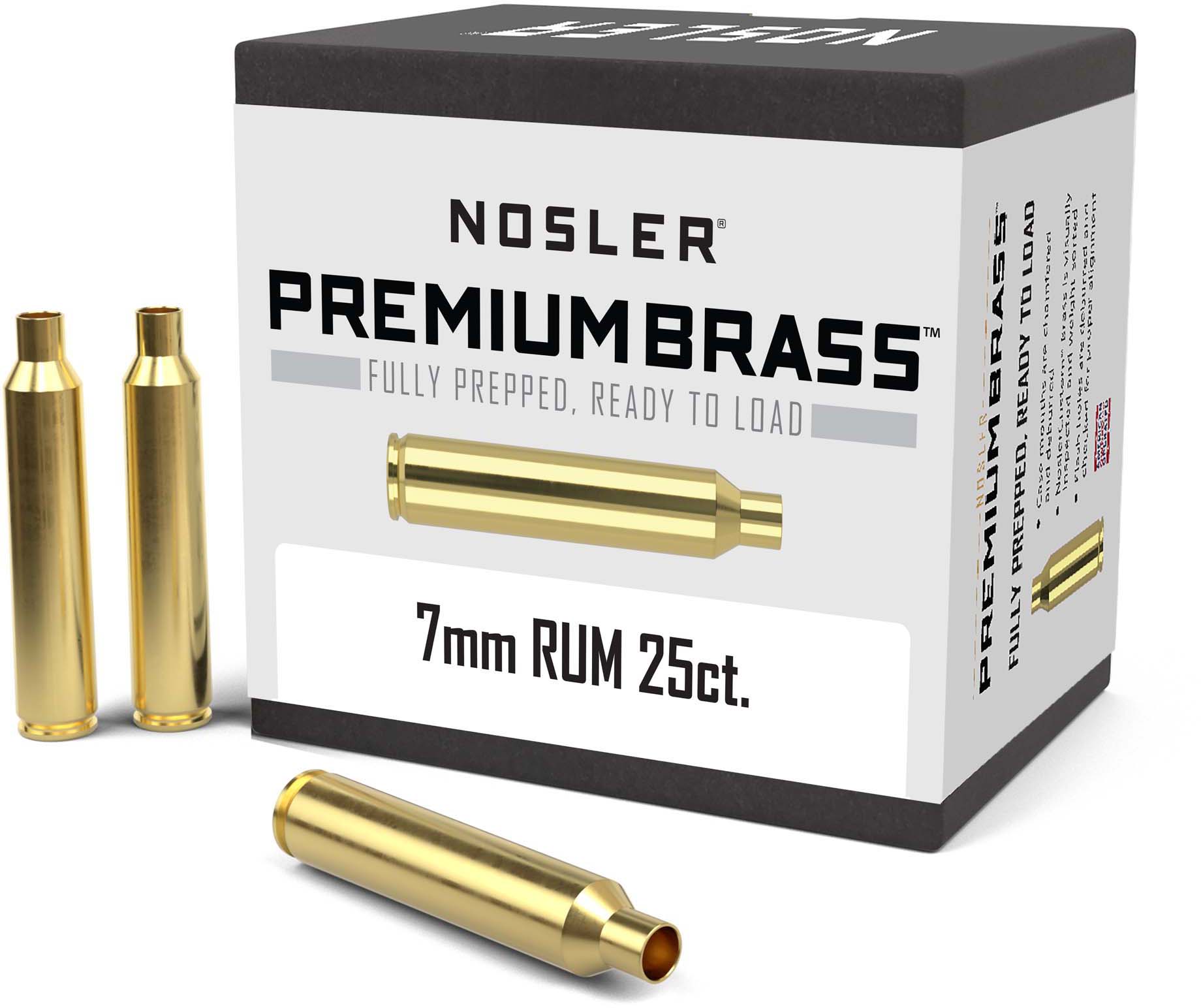 Nosler Custom Rifle Brass 7mm Remington Ultra Magnum