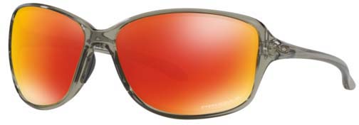 OAKLEY OO9301 Cohort Matte Black - Woman Sunglasses, Prizm Tungsten  Polarized Lens