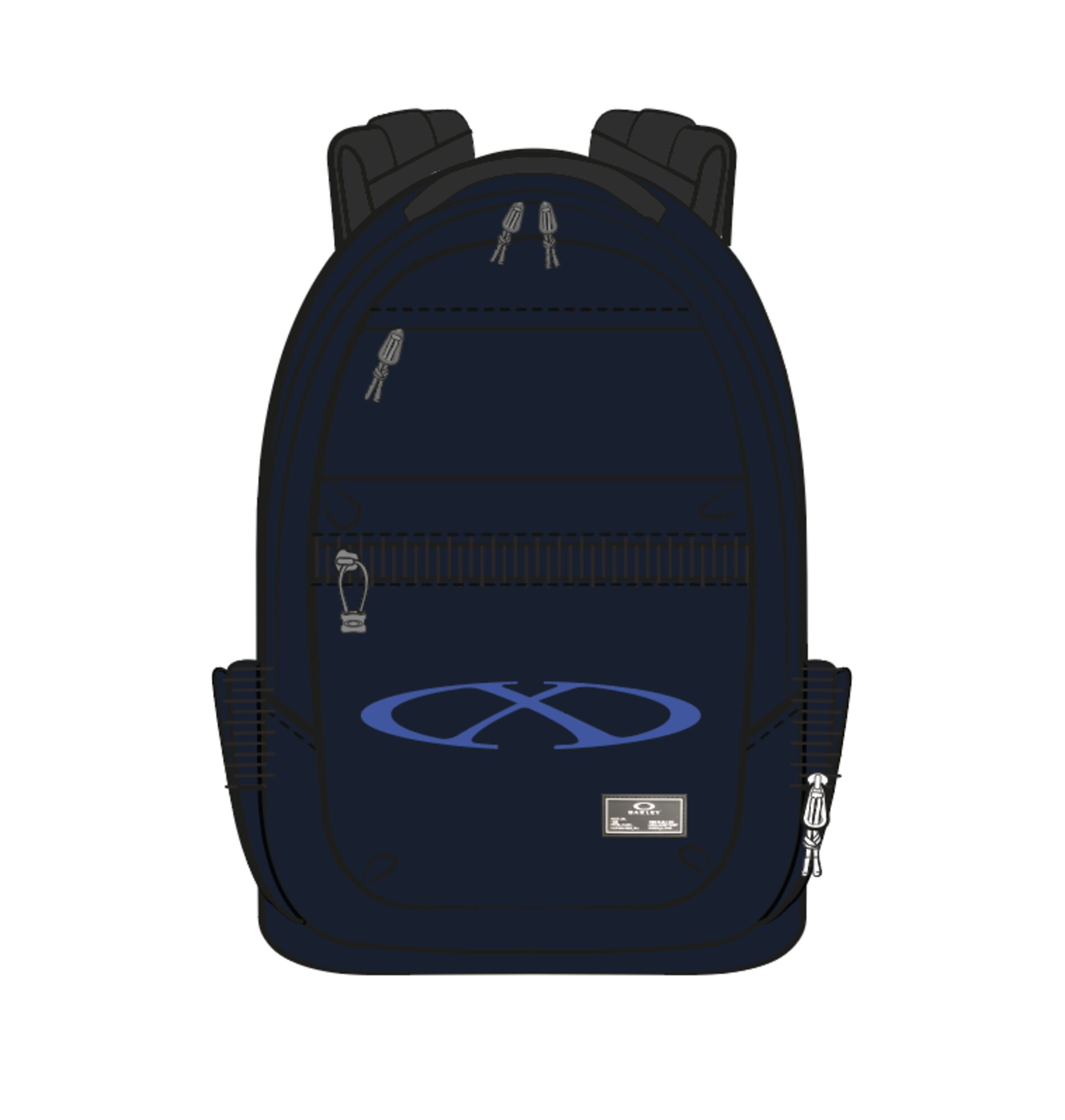 blue oakley backpack