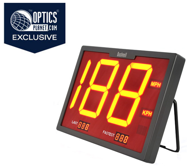 OpticsPlanet Exclusive Bushnell SpeedScreen LCD Speed Display