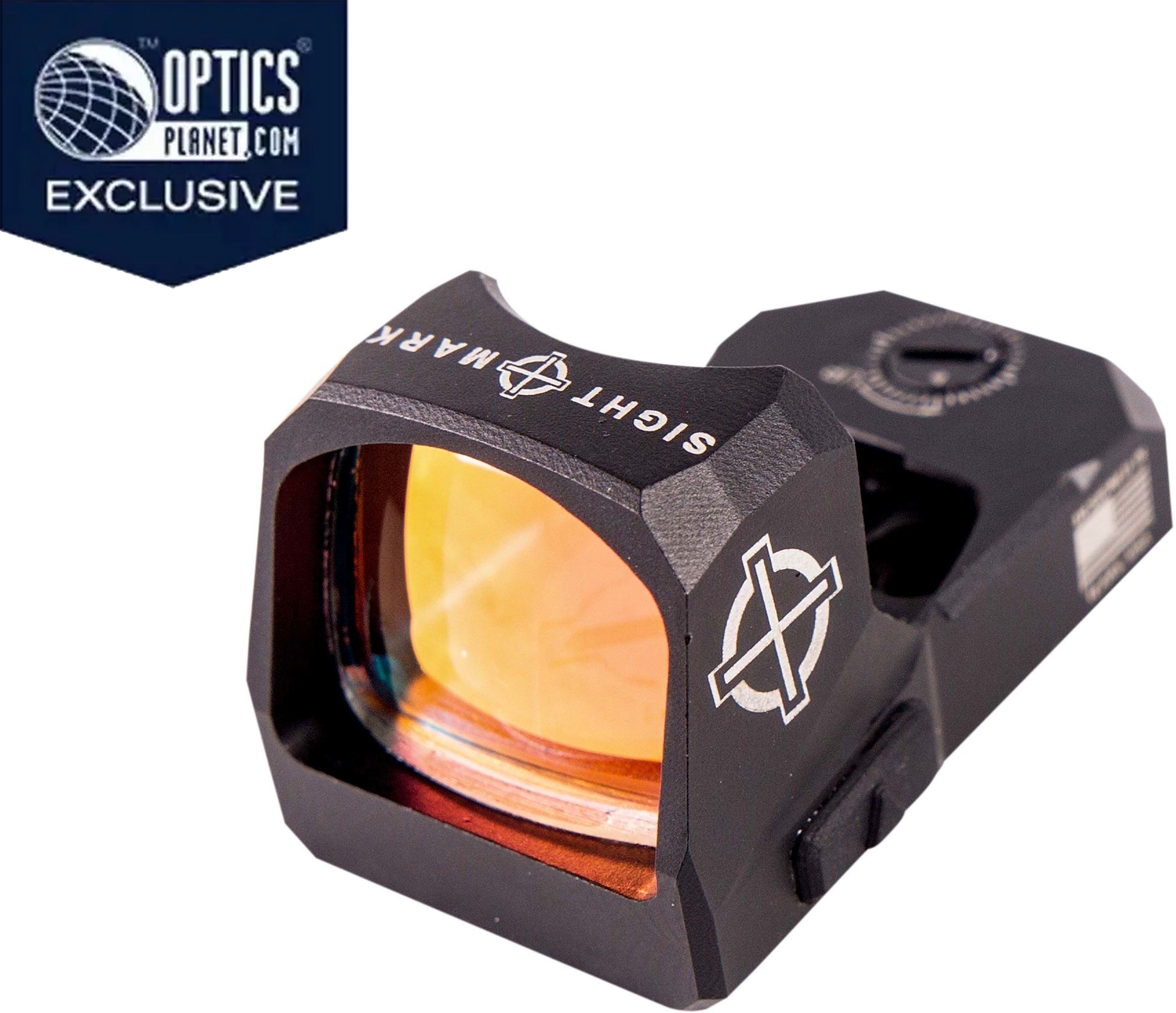 OpticsPlanet Exclusive Sightmark 1x Mini Shot A-Spec Reflex Sight 