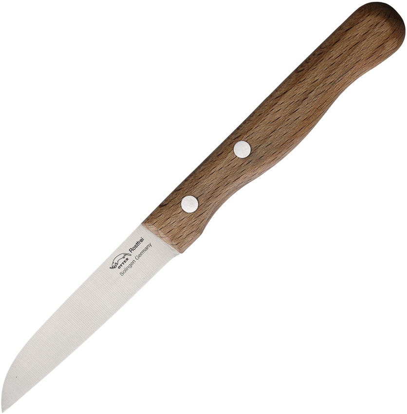 Otter Paring Knife 1011 Curved Stainless Beech, paring knife