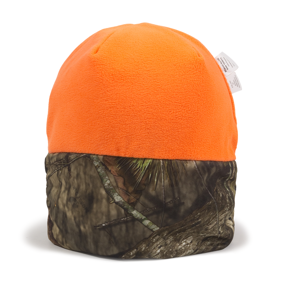 reversible camo orange boonie hat