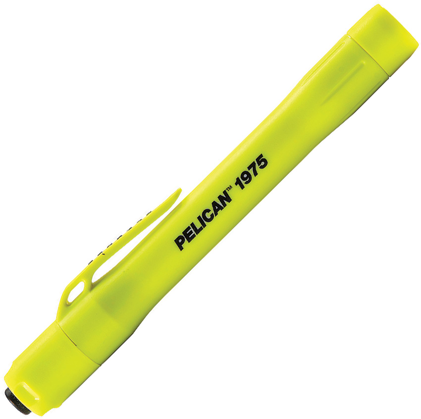Pelican 1975 Pen Light Yellow Bracket 13% Off Free Shipping over $49!