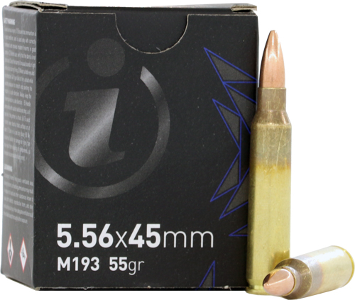 PPU 5.56mm 55 Grain Full Metal Jacket Rifle Ammunition
