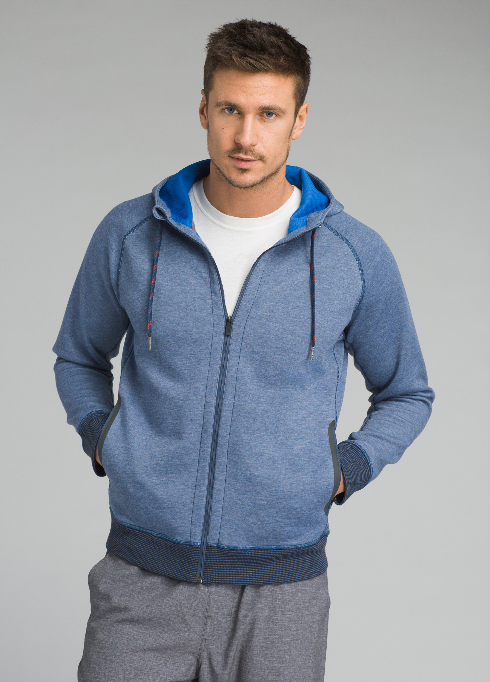 prana full zip hoodie