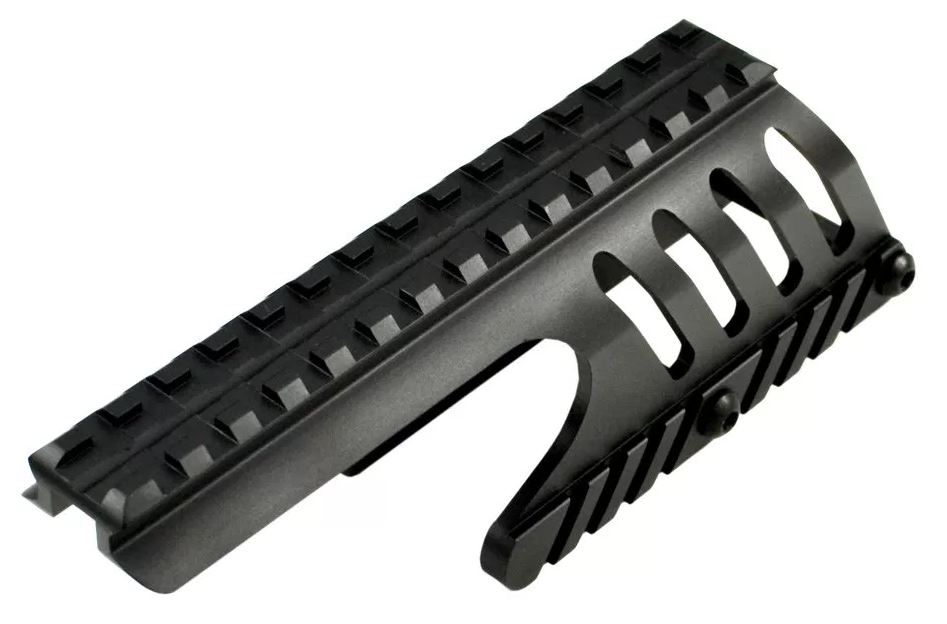1pc Tactical Military for Remington 870 Picatinny Rail Saddle Scope Mount Black 