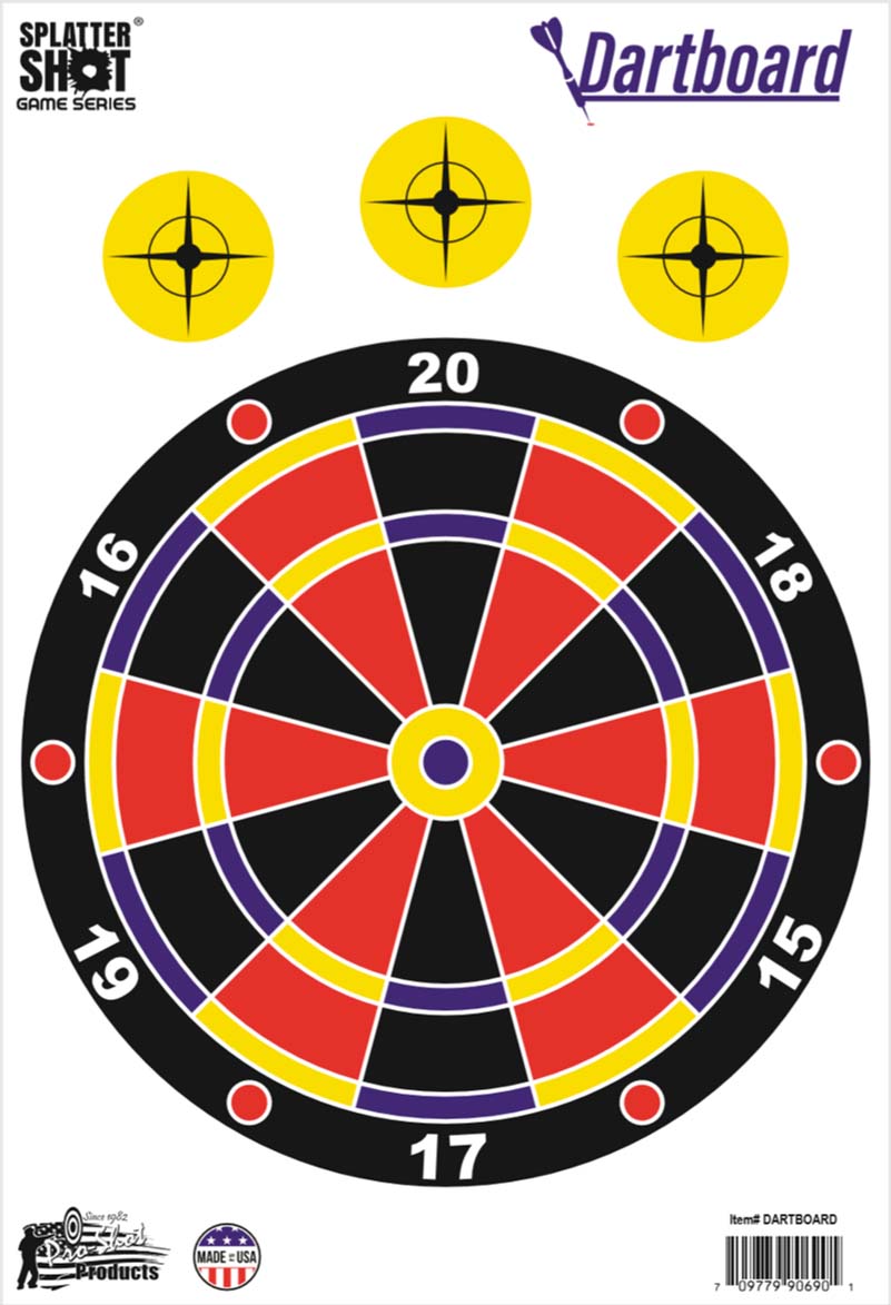 SplatterShot® Peel & Stick Targets
