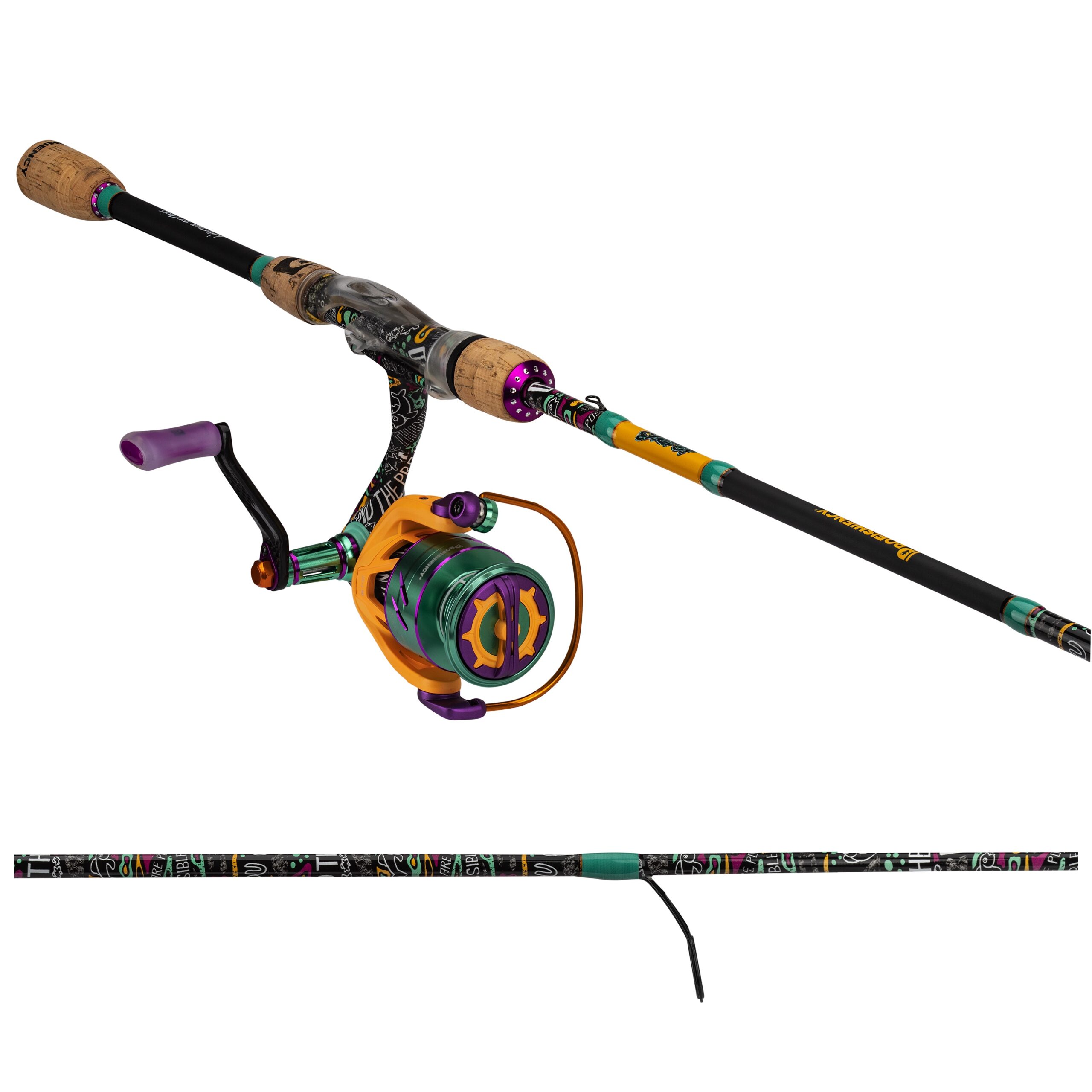 ProFISHiency 7ft Krazy 3 Spinning Combo