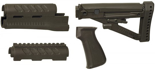 Promag Archangel Opfor Yugo Pap Ak Furniture Kit W Buttstock Forend Pistol Grip Up To Off