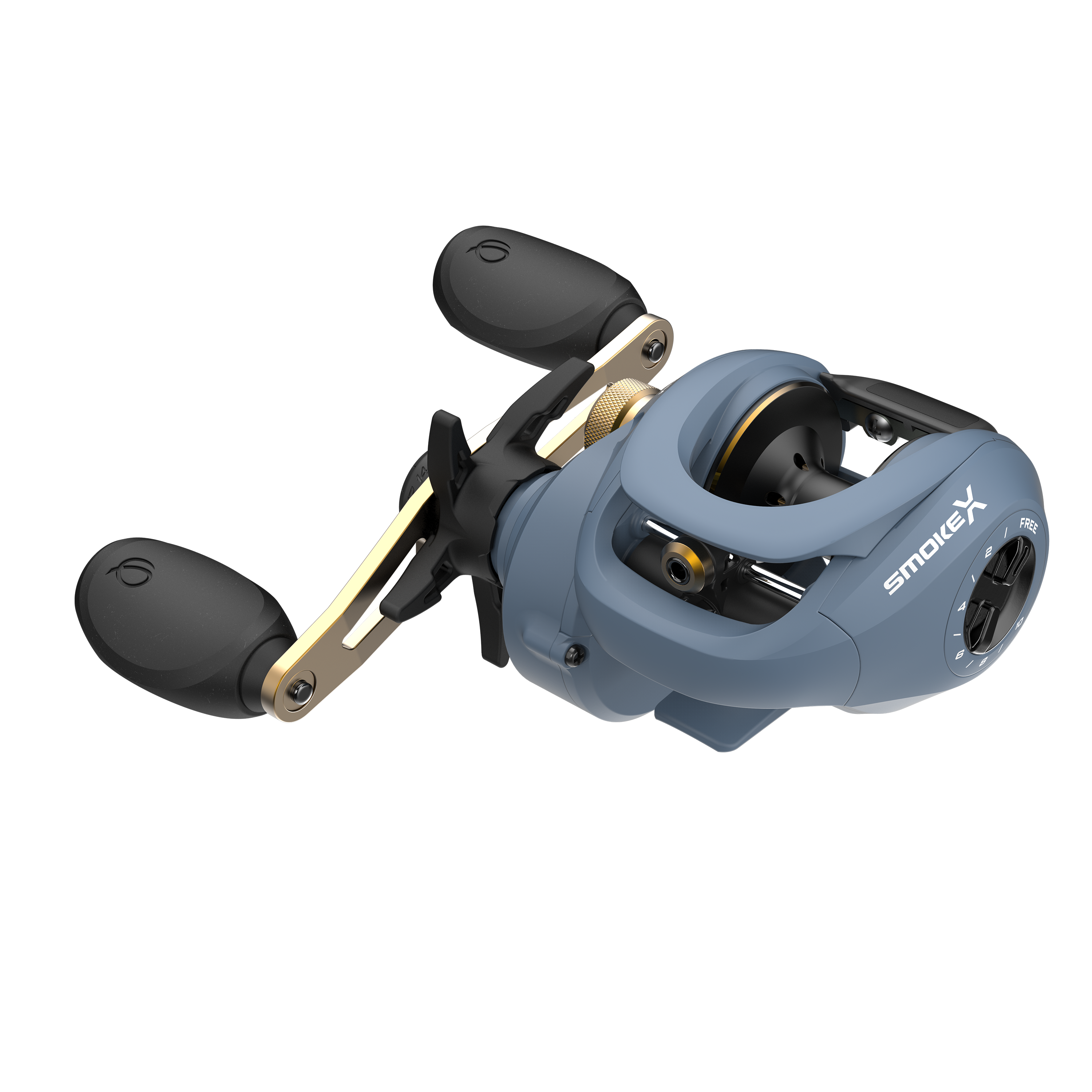 Quantum Smoke Baitcast Reel  Up to 24% Off w/ Free Shipping and Handling