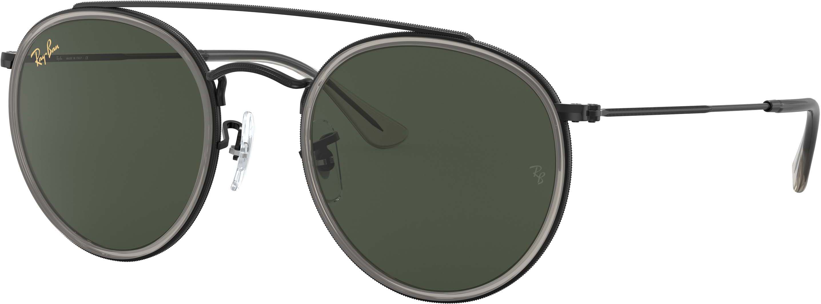 Ray Ban RB3647N Round Double Bridge Sunglasses Up to 26 Off w