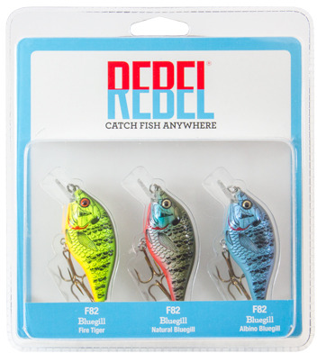 Rebel Lures Rebel 3 Pack  10% Off Free Shipping over $49!