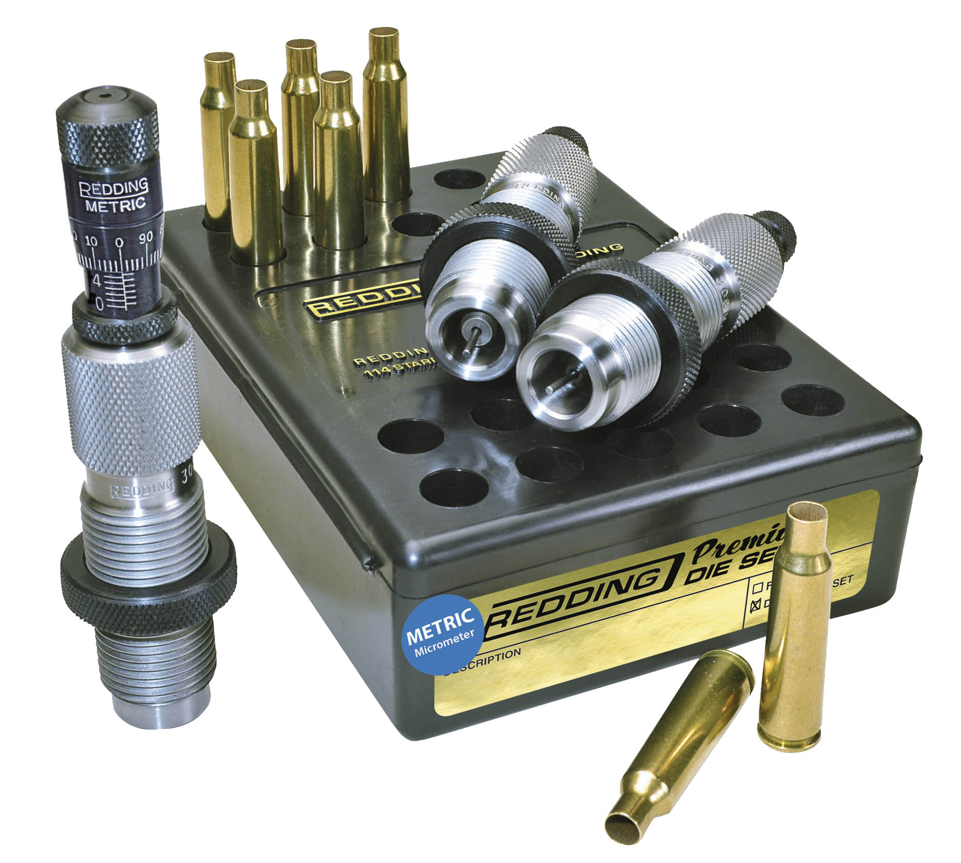 Redding Reloading Metric Full Length Die Set