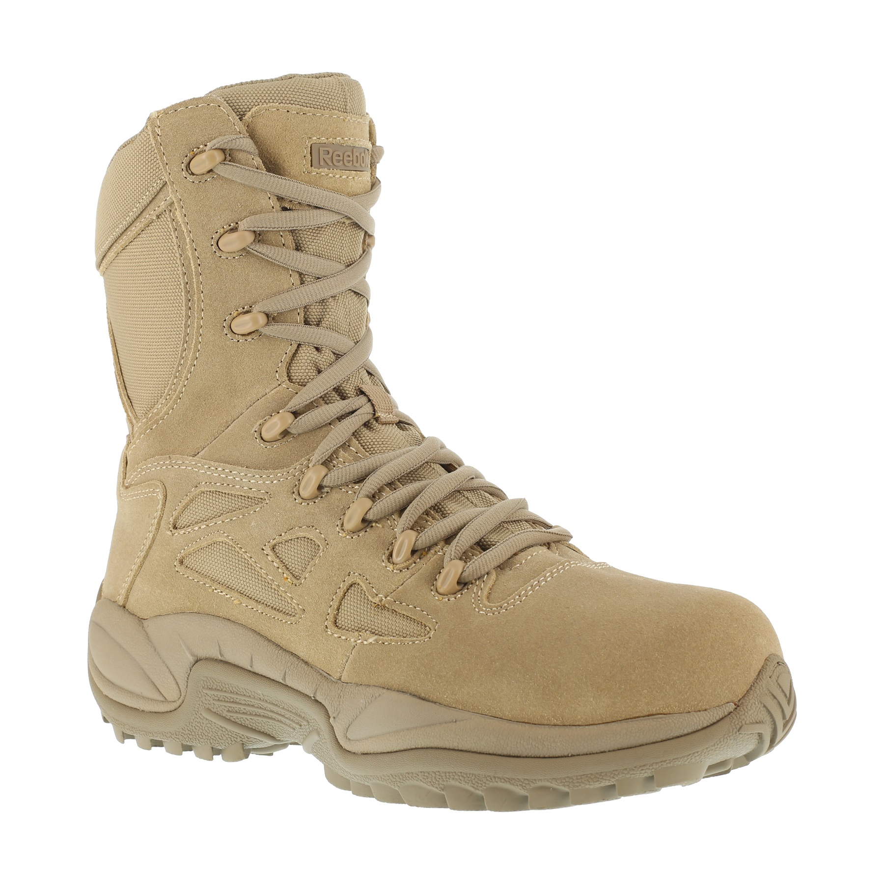 reebok steel toe combat boots