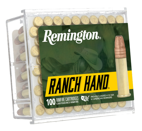 Remington 22 Lr Ranch Hand 42gr Plated Hp 100rd 50bx/cs