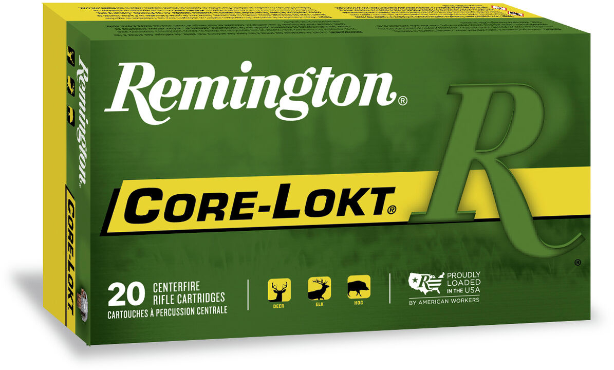 Remington Core-Lokt .300 Savage 150 Grain Core-Lokt Pointed Soft Point (PSP) Brass Cased Centerfire Rifle Ammunition