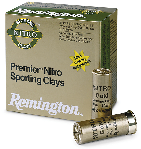 Remington Premier Nitro Sporting Clays 12 Gauge 1 oz 2.75in Shotgun Ammunition