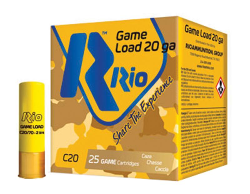 RIO Ammunition 20GA LOW RECOIL -2-3/4in-1 Size 7.5