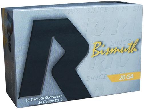 RIO Ammunition Bismuth 20 Shotshell 20 ga 2-3/4in MAX 1 oz Size 4 1250 fps