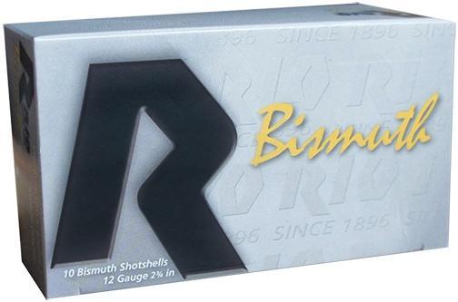 RIO Ammunition Bismuth 36 Shotshell 12 ga 2-3/4in MAX 1-1/8 oz Size 3 1350 fps