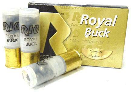 RIO Ammunition RB1227 Royal Buck 12 Gauge 2.75" 27 Pellets 4, Buck Shot