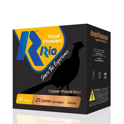 RIO Ammunition Royal Pheasant Copper 20ga 2-3/4in 1OZ Size 6 1250FPS