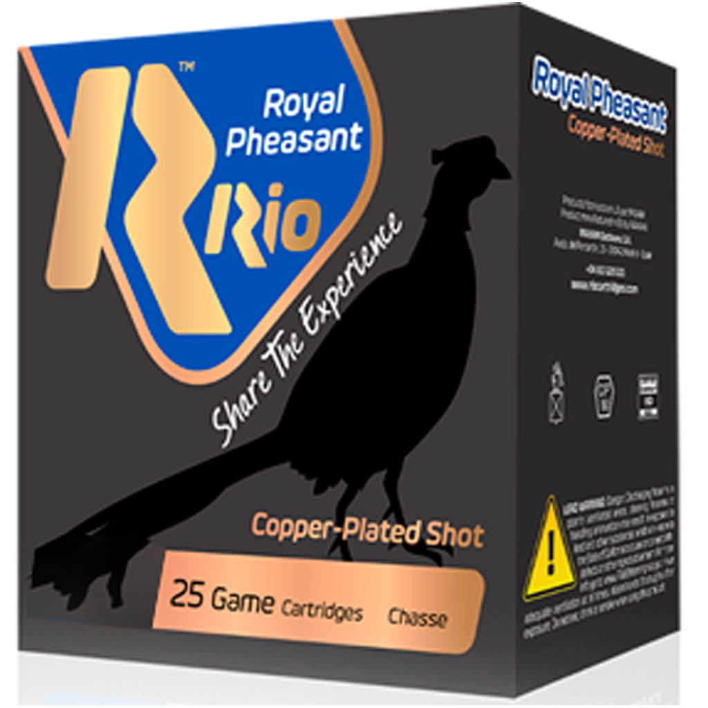 RIO Ammunition Royal Pheasant Copper 36 MGN 20 Gauge 3" 5 Shot Shotgun Ammunition