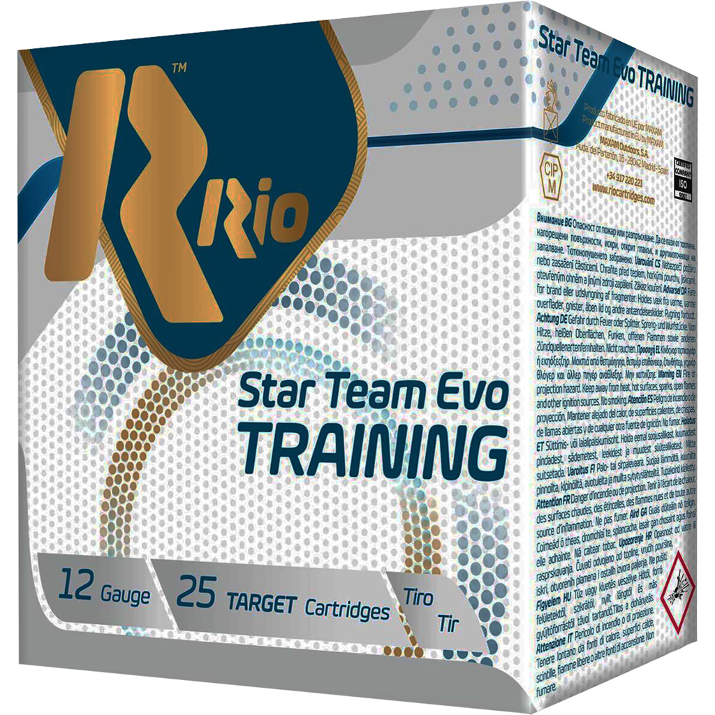 RIO Ammunition Star Team Training 12 Gauge 7/8 oz 2 3/4 in Shotgun Ammunition