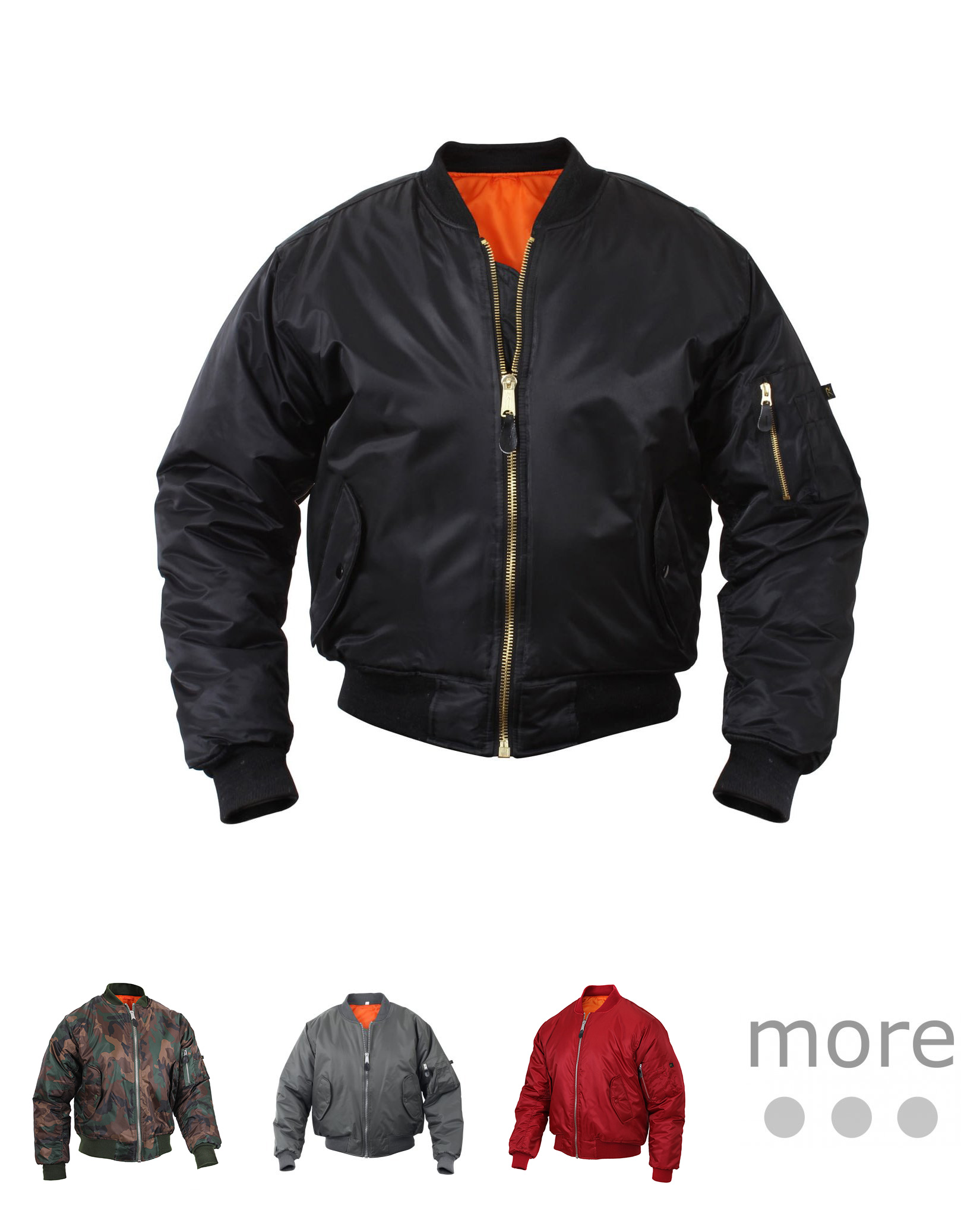 Rothco Ma 1 Flight Jacket Up To 27 Off 4 Star Rating Free Shipping Over 49