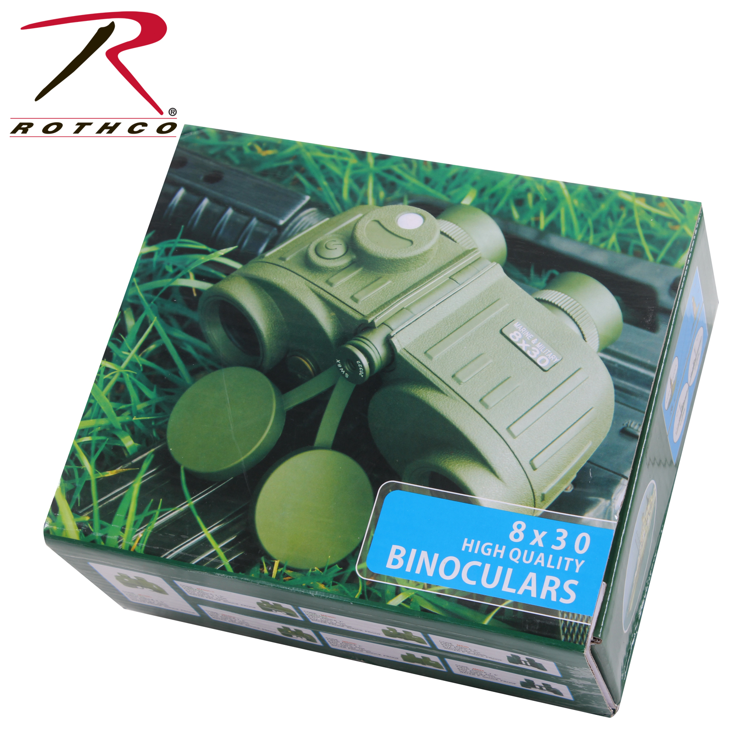 military style binoculars