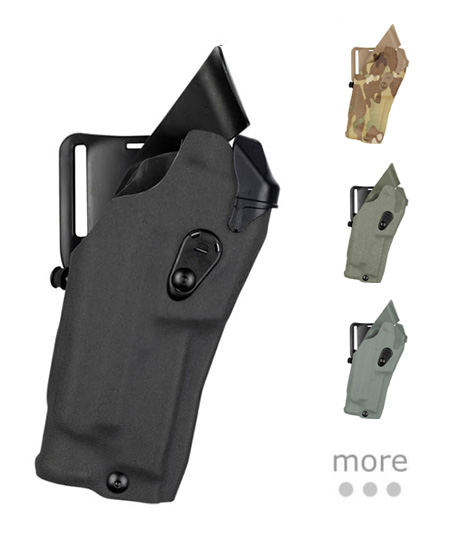 Safariland 6390RDS-2832-131 ALS Mid-Ride Holster STX Tactical RH For Glock 19/23 
