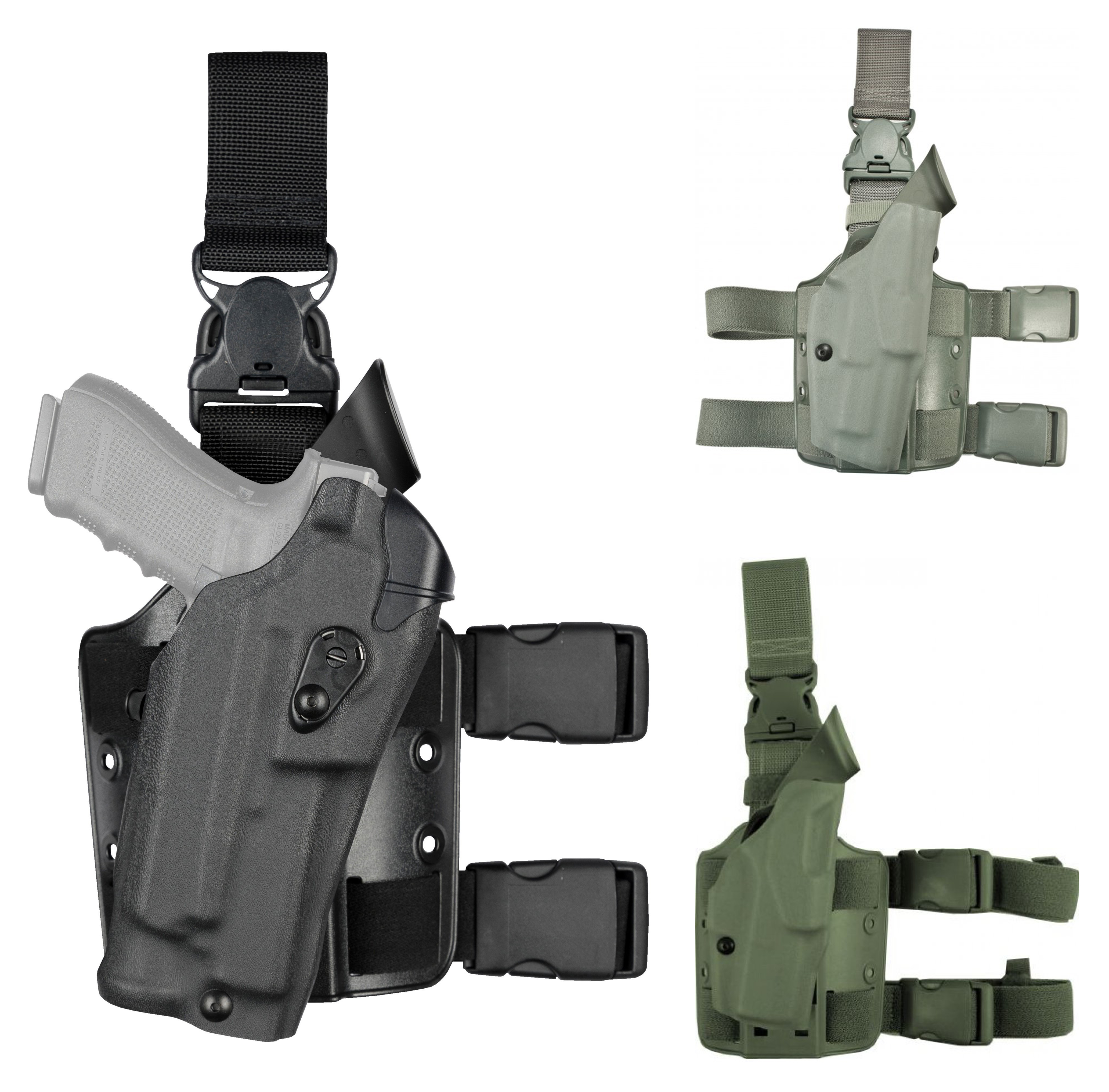 Safariland 6355 ALS Tactical Holster - Tac Light