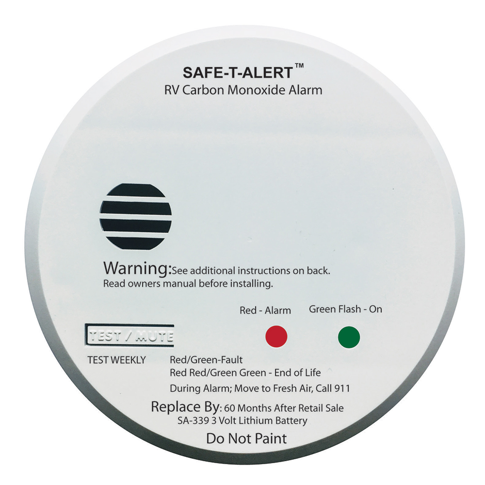 Safe T Alert Sa 339 White Rv Battery Powered Co2 Detector 17 Off W Free Shipping And Handling