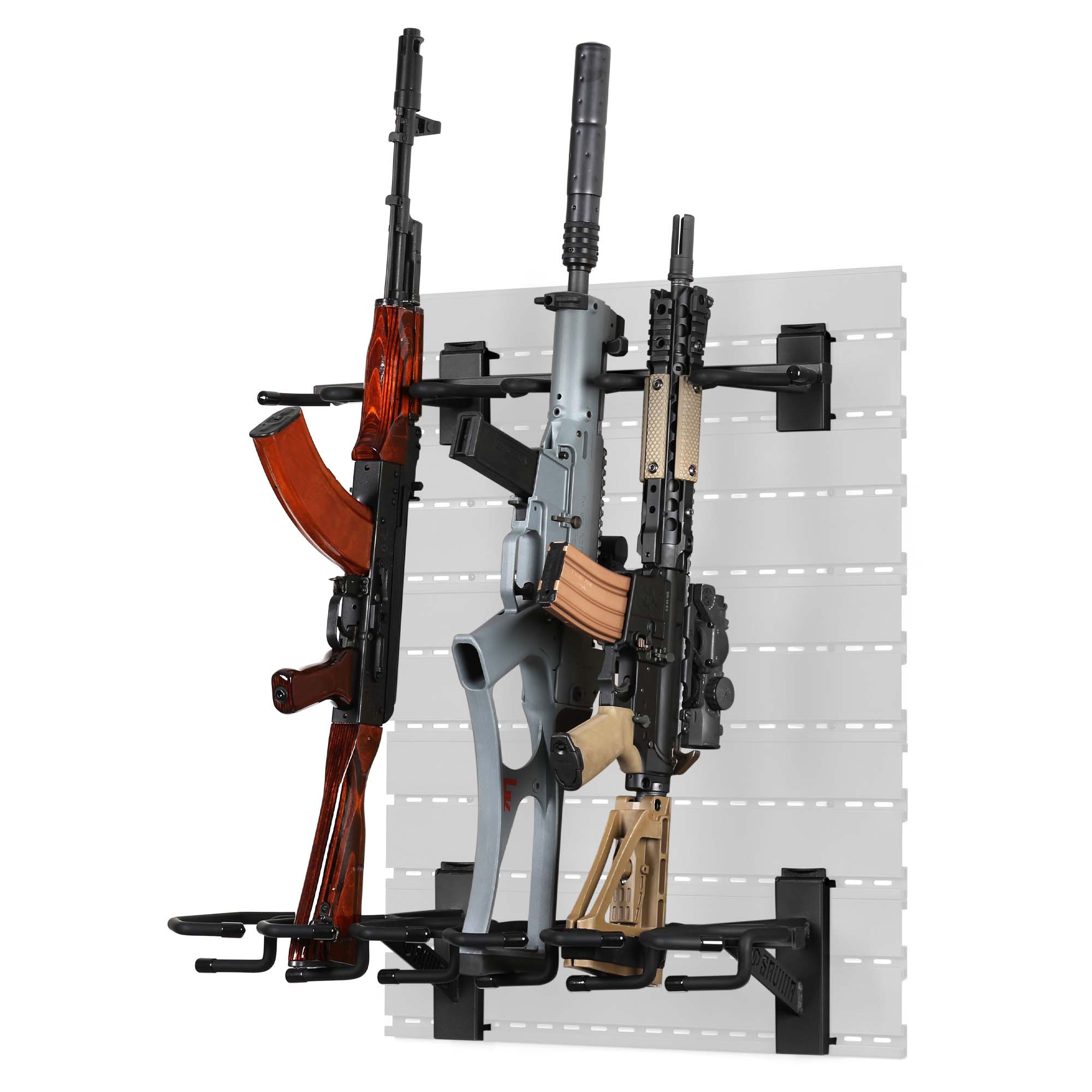 Angle Adjustable Rifle Wall Rack - 3 Slots – Savior Equipment