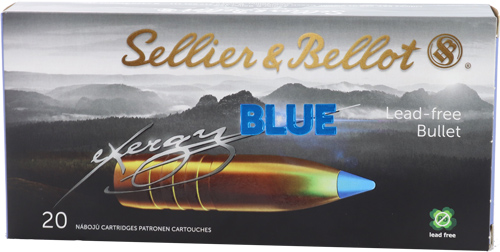 Sellier & Bellot eXergy 30-06 Springfield 165 Grain Blue Brass Cased Rifle Ammunition