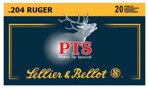 Sellier & Bellot 204 Ruger 32 Grain Plastic Tip Special Rifle Ammunition