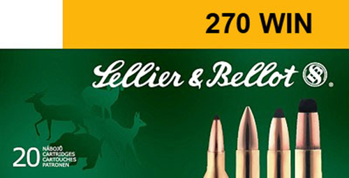 Sellier & Bellot 270 Winchester 100 Grain Soft Point Rifle Ammunition