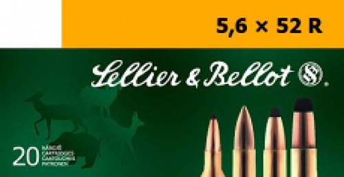 Sellier & Bellot 5.6x52R 70 Grain Full Metal Jacket Rifle Ammunition