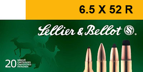 Sellier & Bellot 6.5x52R 117 Grain Soft Point Rifle Ammunition