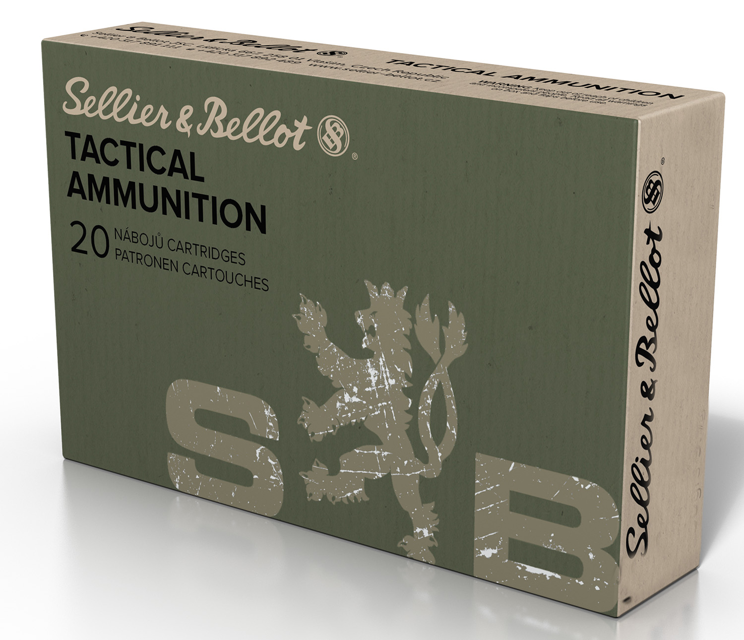 Sellier & Bellot 6.5 Creedmoor 142 Grain Hollow Point Boat Tail Brass Cased Rifle Ammunition