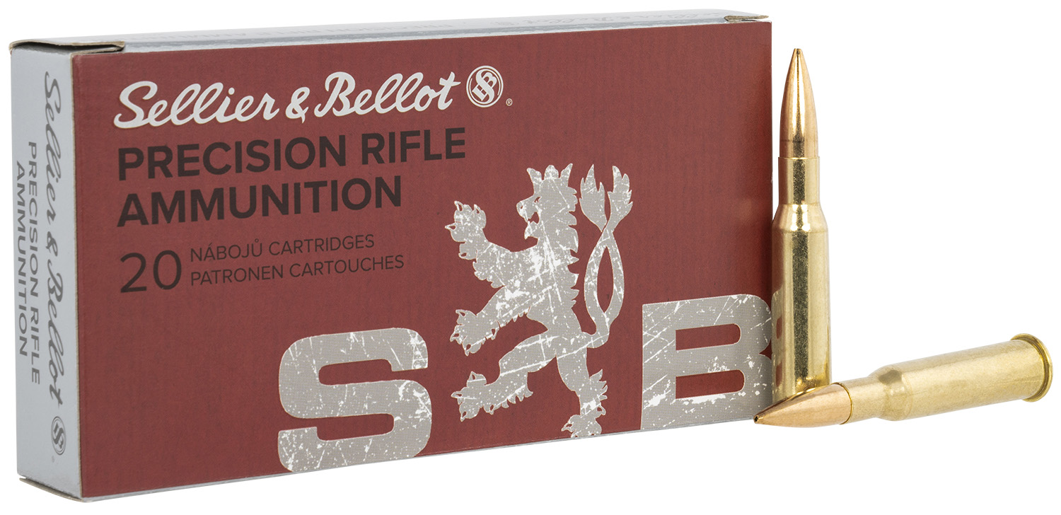 Sellier & Bellot 7.62x54mm Russian 174 Grain Hollow Point Boat-Tail Brass Cased Rifle Ammunition