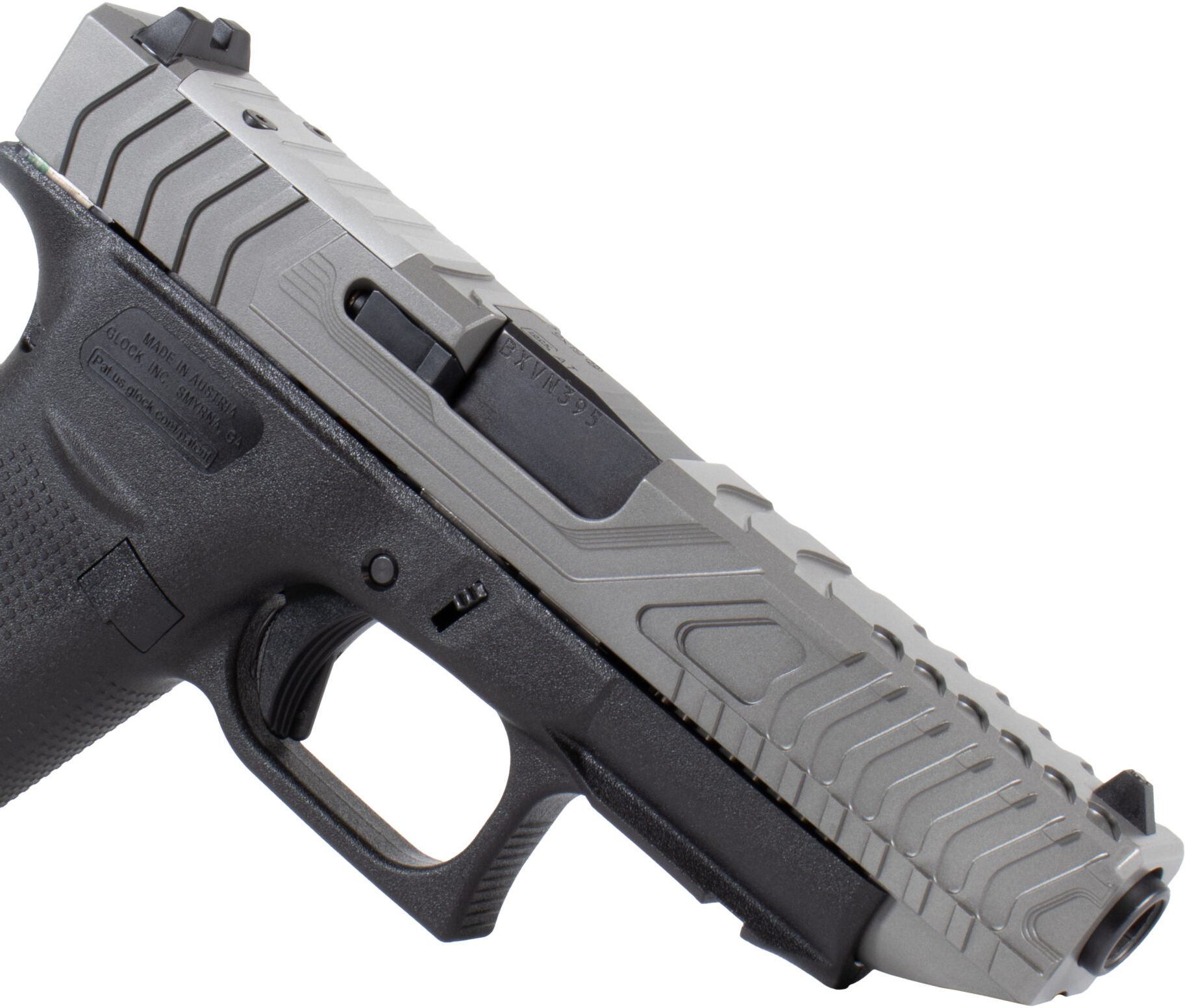 Shark Coast Tactical Method BOB EDC Custom Stripped Pistol Slide