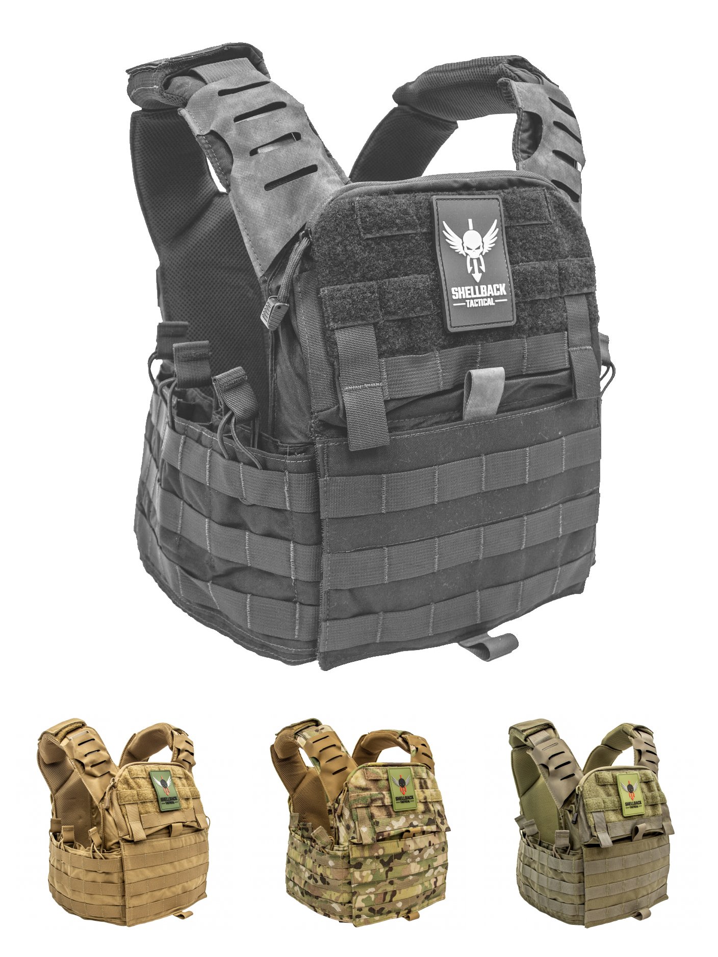 Shellback Tactical Banshee Elite 3.0 Plate Carrier - Ranger Green - SBT-BANELT3-RG-SM